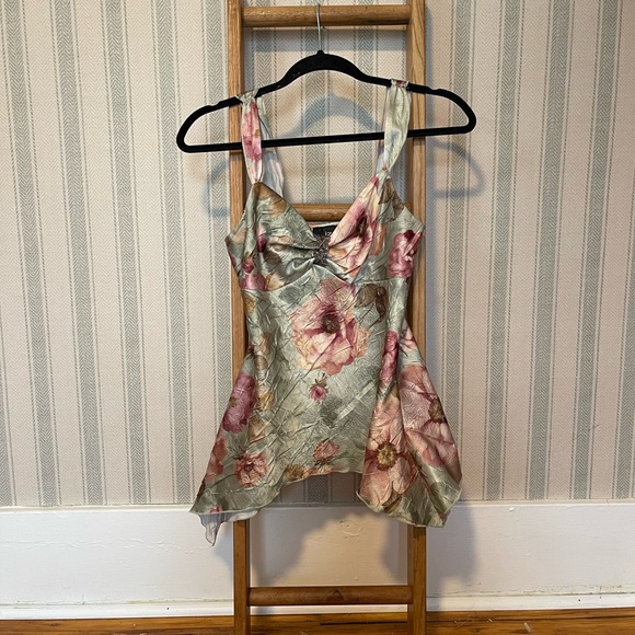 Byer California Tops - SOLD🚨IZ Vintage Y2K Top Grunge Fairy Alt E Girl 90s Baby Tee Coquette Romantic